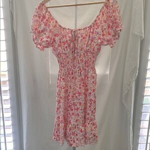 Floral Off-Shoulder Dress